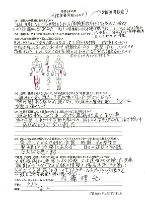 患者様の声(内藤 晴光様)